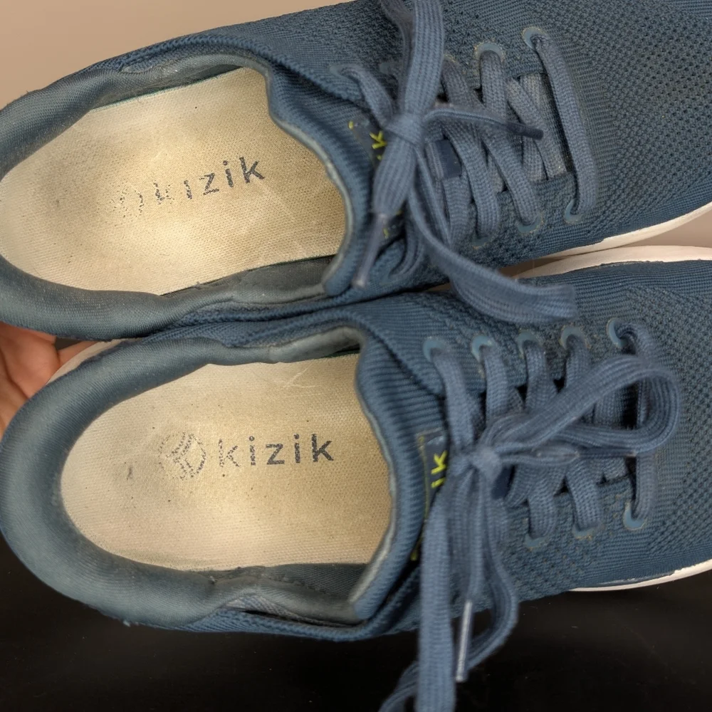 Kizik Lima Hands-Free Sneakers Blue Women’s 9 Men’s 7.5